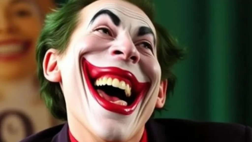 joker laughing gif
