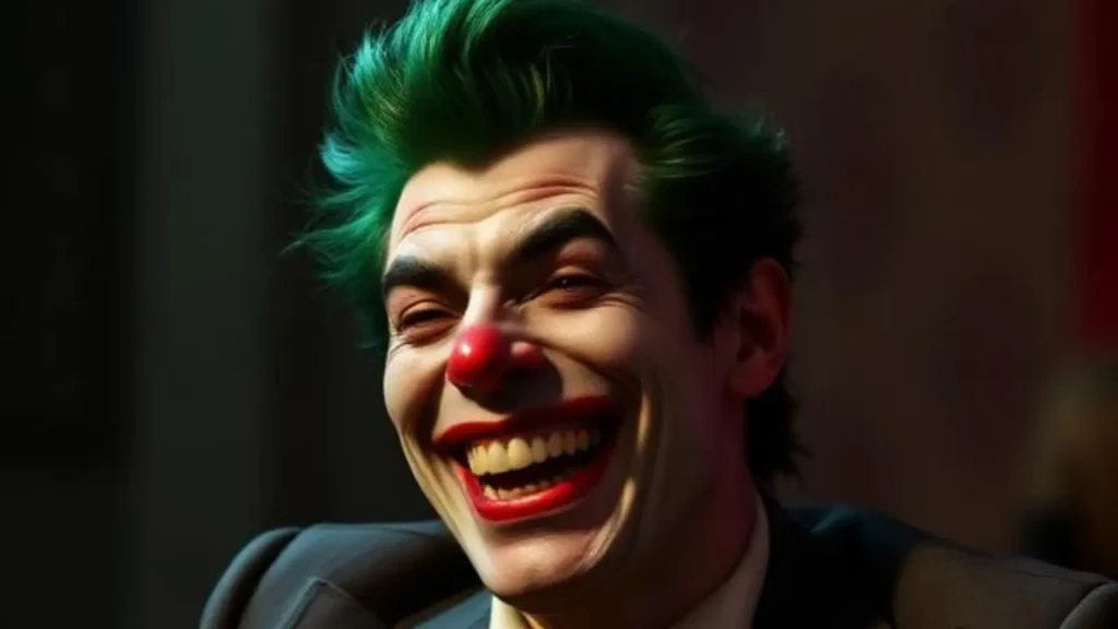 joker laughing gif