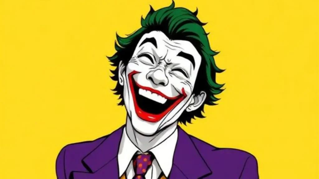 joker laughing gif