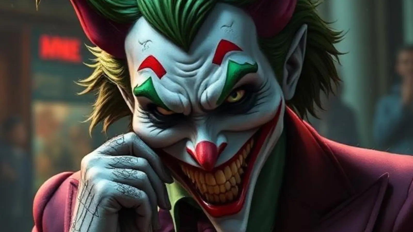 joker meme furry art