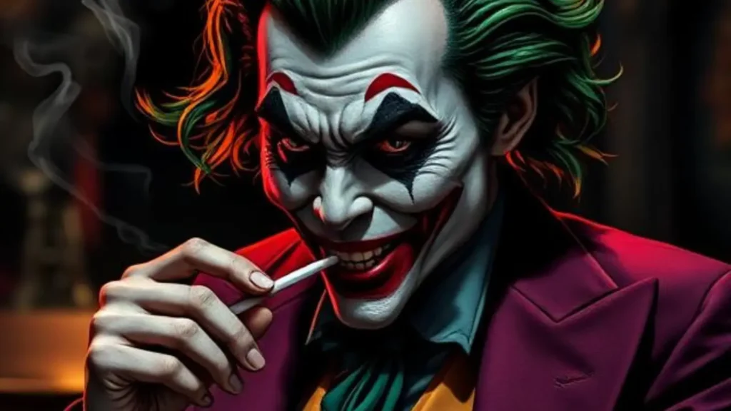 joker smoking
