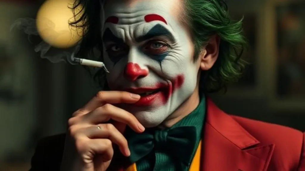 joker smoking