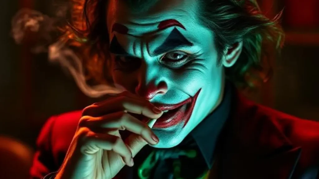 joker smoking