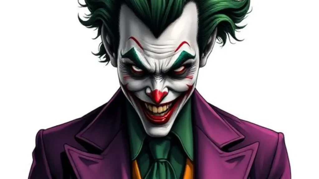 joker without makeup