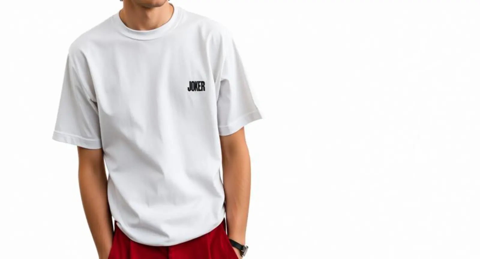 sandro minimal joker shirt