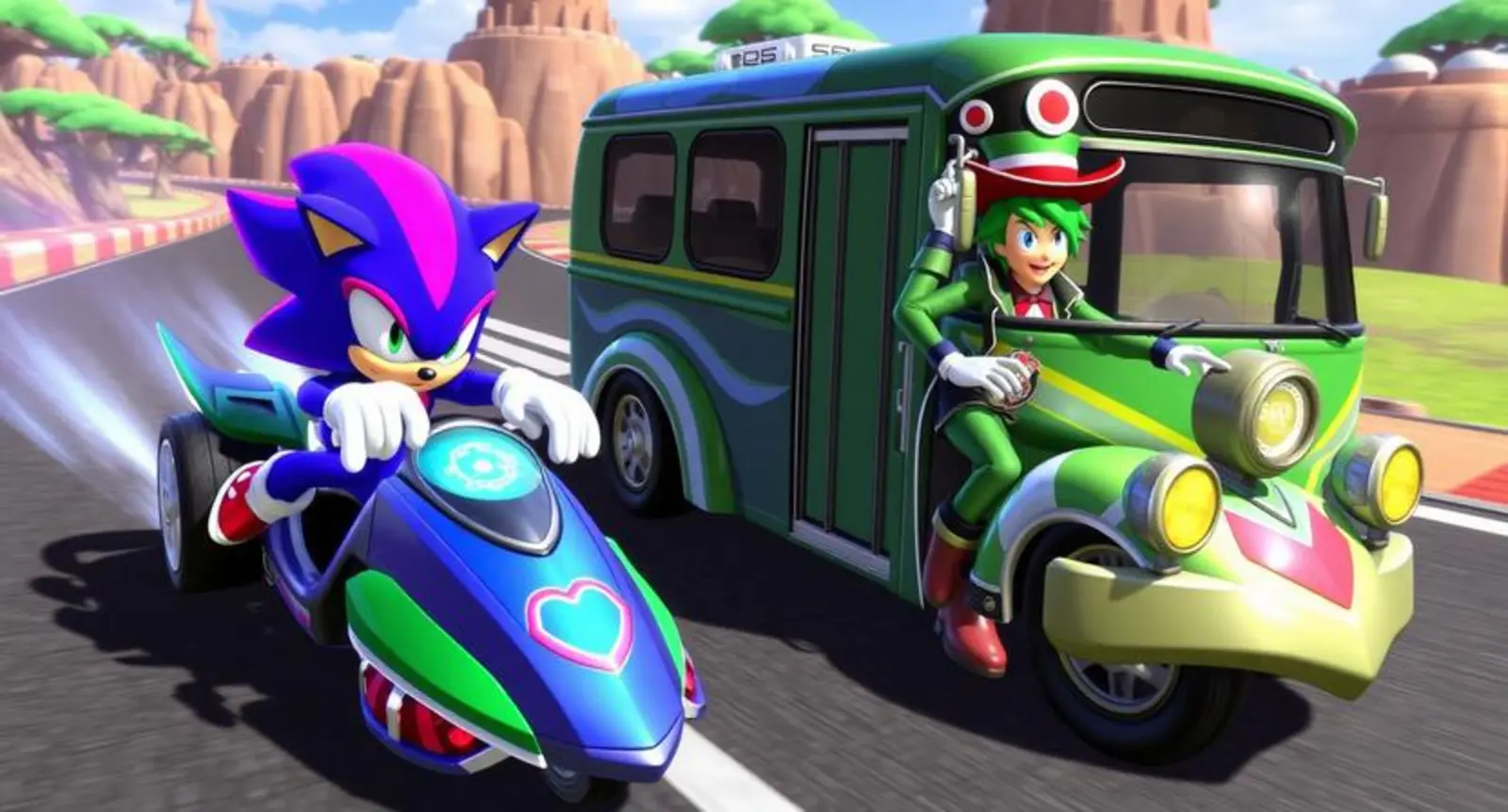 sonic racing crossworlds joker xander mobus